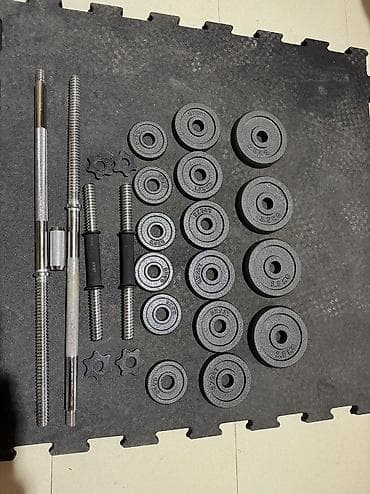 idman çanta: Dəmir Qantellər, Çəki: 24 kq, İşlənmiş — 2