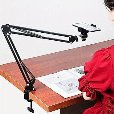ucuz epilyatorlar: Tripod telefon Masa kənarı üçün qollu telefon tutacağı - İki — 2