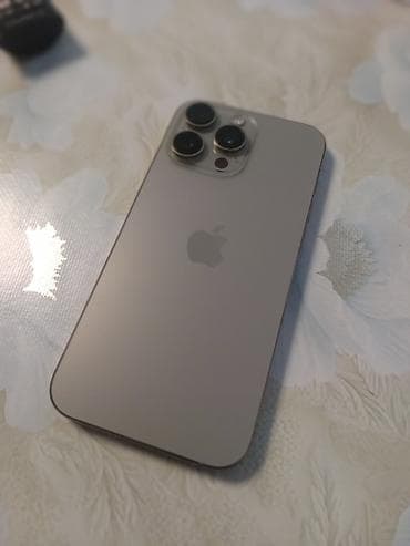 IPhone 16 Pro Max, 256 GB, Gümüşü, Face ID
