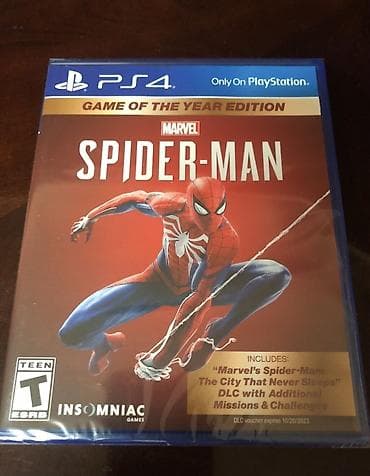 araba konsolu: Ps4 spider man. Game of the year edition. Tam bağlı upokovkada — 1