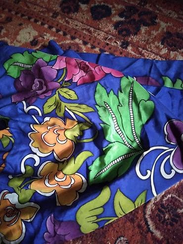 Hicab: Məhsul: Qedimi Kəlağayı/şərf eni 1.50uzunu 1.50 Təsvir: - Parlaq mavi — 3