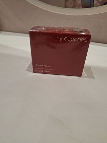 invictus qiymeti ideal: Calvin Klein My Euphoria ətrinin 30 ml-lik qablaşdırılmış vəziyyətdə — 4