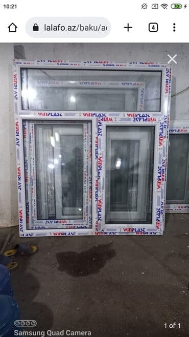 plastik qapi pencere setkasi: RƏNGLİ Plastik Pəncərə və Qapılar 60x120 bir ədədi 99 man — 15