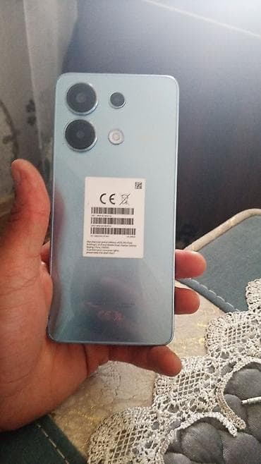 işlənmiş radiator: Məhsul: Şəkildəki smartfon - Korpus rəngi: Açıq mavi - Arxa tərəf — 1