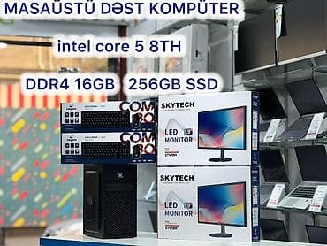 Masaüstü kompüter Şəhər: Bakı Çatdırılma?: Bəli UniSet Electronic🏪