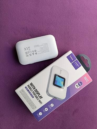 saz wifi: Cib modemi Hoco 4G Mobil Portativ Wi‑Fi (ekranlı). Bakı şəhərdaxili — 2