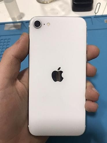 das tozu satisi: IPhone SE 2020, 64 GB, Ağ, Zəmanət, Barmaq izi, Sənədlərlə — 1