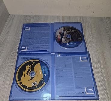 dvd disk: PS4 üçün iki orijinal disk oyunu paketi PlayStation 4 üçün iki oyun — 2