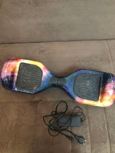 skuter usaq ucun qiymeti: Kosmik naxışlı bu hoverboard iki təkərli özünü balanslaşdıran elektrik — 2