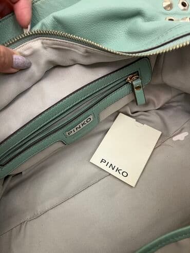 qaşlı çanta: Pinco marksidi, originaldi, hec bir problemi yoxdur bir iki defe — 6