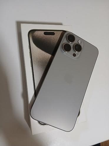 processor core i7: IPhone 15 Pro Max, 256 GB, Desert Titanium, Face ID — 1