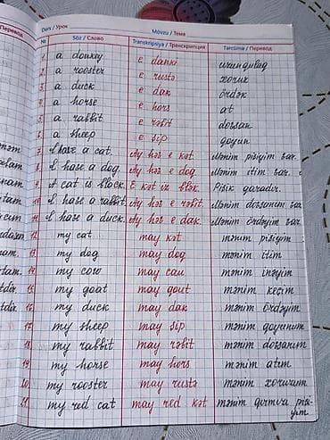 prestij s informatika pdf: Məktəbli şagirdlər üçün siniflər üzrə lüğət dəftəri. Məhsul: İngilis — 4