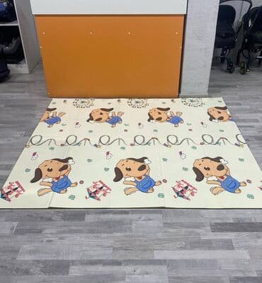 коврик для детей: Uşaqların rahat iməkləməsi, oynaması üçün - qatlanan, öyrədici, iki — 1