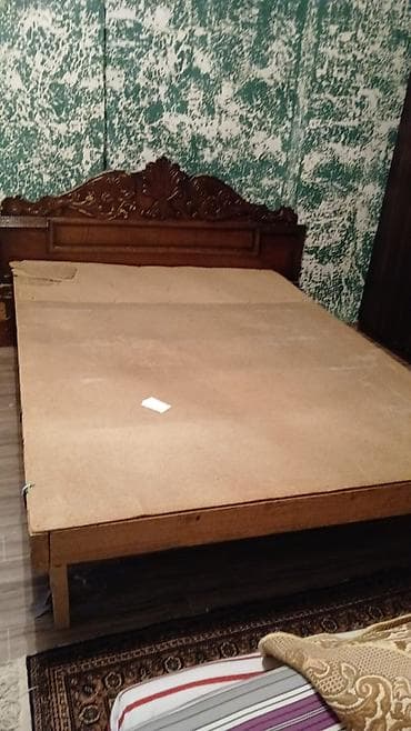 klassik stullar: İkinəfərlik çarpayı, Bazasız, Matrassız, Siyirməsiz — 1