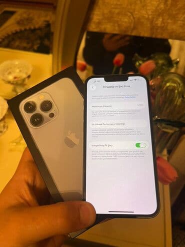 robot tozsoran baku: IPhone 13 Pro, Gümüşü, Face ID — 3