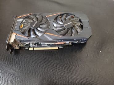 gtx 1060: Videokart Gigabyte GeForce GTX 1060, 6 GB, İşlənmiş — 2