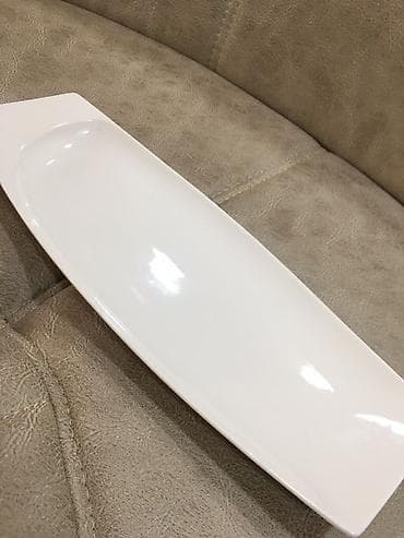 2107 sekilleri: Boşqablar, 1 əd, rəng - Ağ, Keramika — 2