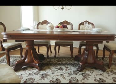 tel masa: Qonaq masası, Açılmayan, Taxta, Dördbucaq masa — 1