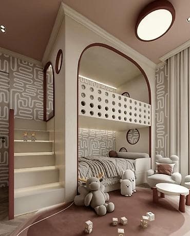 interyer dizayn xidmetleri: Xidmət: Peşəkar interyer dizaynı və 3D vizuallaşdırma Təsvir: - — 5