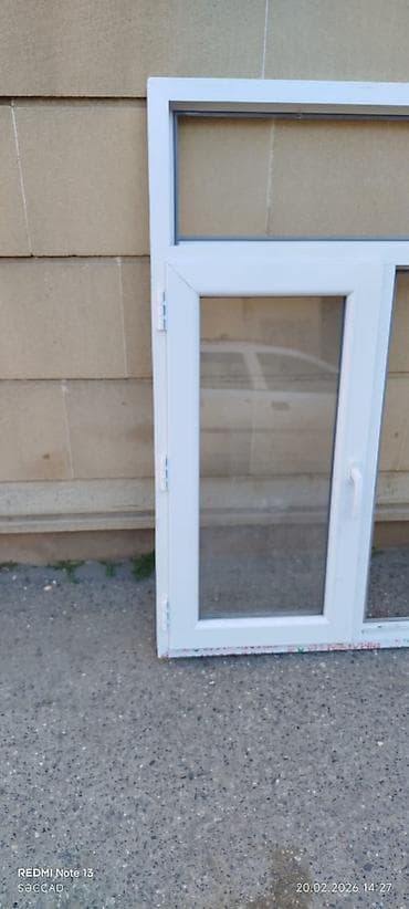 Строительные леса: Б/у Двухкамерное Пластиковое окно, Ширина: 160 см, Длина: 150 см, Платная установка at lalafo.az — 3 Строительные леса: Б/у Двухкамерное Пластиковое окно, Ширина: 160 см, Длина: 150 см, Платная установка — 3