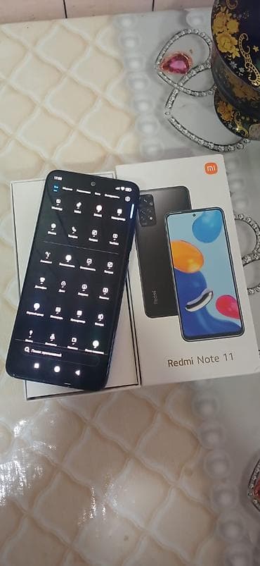 samsung 64 gb: Xiaomi Mi 11, 128 GB, rəng - Göy, 
 Barmaq izi, Sensor, Sənədlərlə — 5