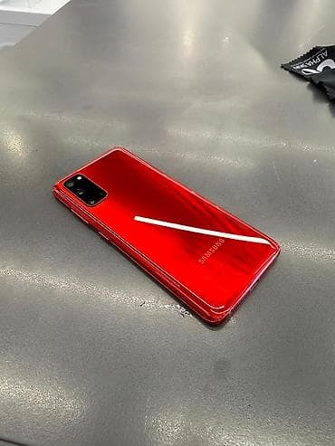 6 s plus: Samsung Galaxy S20, 128 GB, rəng - Qırmızı, Simsiz şarj — 1