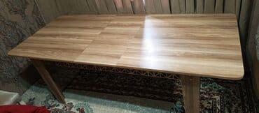 школьный стол: Кухонный стол, Новый, Раскладной, Дерево, Прямоугольный стол — 2