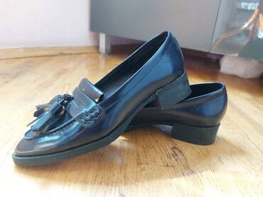 barya ayakkabı: Tuflilər, Zara, Ölçü: 39, rəng - Qara, Yeni — 3