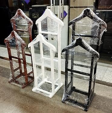 ev saatleri: Taxta geyim asılqanları – ev və ofis üçün praktik təşkilat həlli — 4