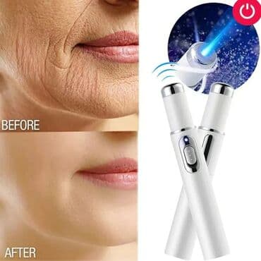 uv çap: Üz qələmi 😍 Mavi işıq terapiyası sızanaq qələmi yumşaq çapıq qırışları — 1