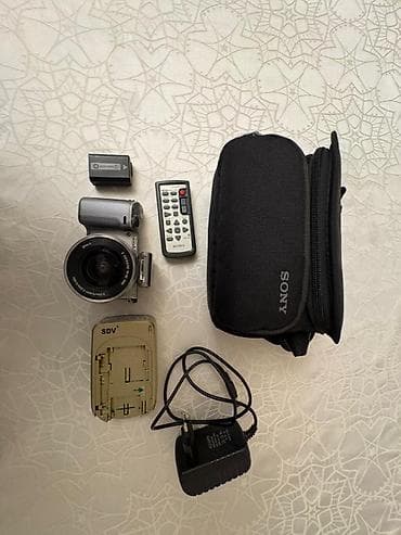 Sony Kamera Fotoaparat Nex 5r Komplekt: - Sony E PZ 16–50mm f/3.5–5.6