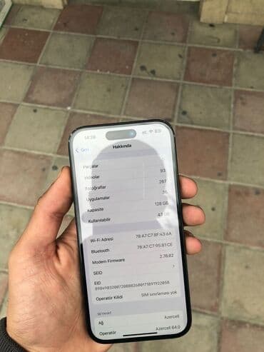maşın üçün manitorlar: IPhone 15, 128 GB, Qara, Face ID — 3