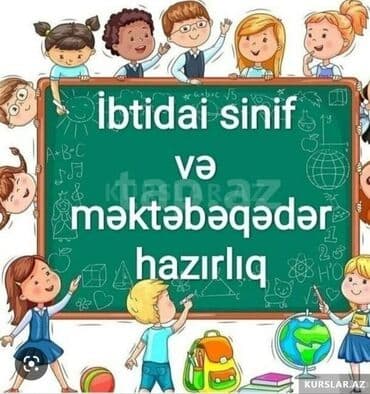 bagcada is elanlari: Evdə fərdi, qrup əyani formada ibtidai sinif hazırlığı və — 1