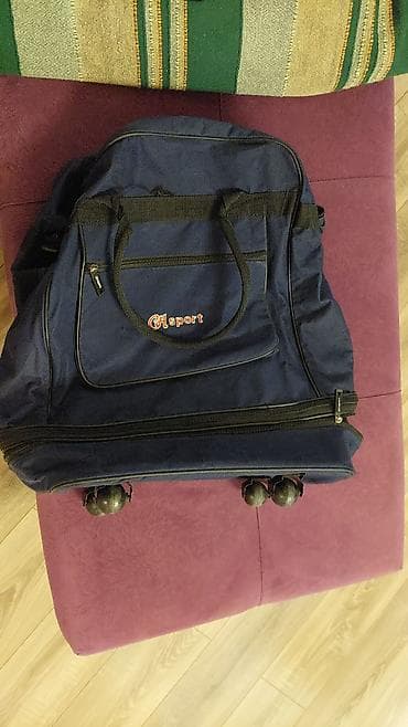 Çamadanlar: Səyahət çantası – CH Sport, təkərlə - Material: sıx tekstil/parça — 1