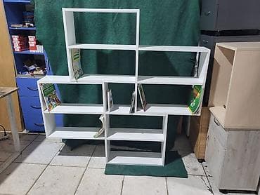 divar rəfi: Yeni, Kitab rəfi, Düz — 7