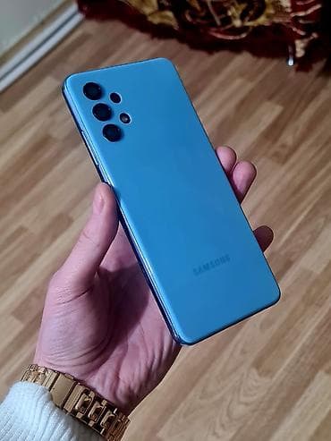 samsung not7: Samsung Galaxy A32, 64 GB, rəng - Qara, Zəmanət, Sensor, İki sim kartlı — 4