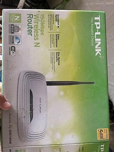 Модемы и сетевое оборудование: Tp-link ruter işlənmiş, başqa internet çəkdirmişik seyə satırıq — 2