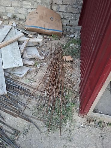 Məhsul: Armatur dəmirləri (qarışıq ölçülərdə) Təsvir: - Tikinti üçün