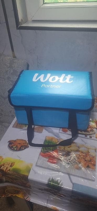 bolt sunka: Wolt Partner izotermal çatdırılma çantası - Rəng: mavi, “Wolt — 2