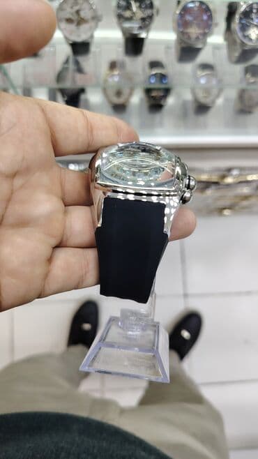 saat gumuş: Yeni, Qol saatı, rəng - Qara — 5