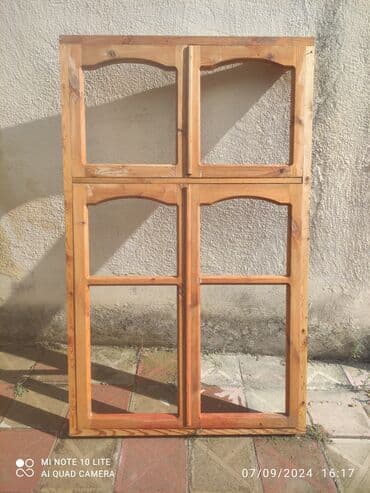 окна бу купить: Yeni Taxta pəncərə, Еni: 220 sm, Uzunluğu: 330 sm — 2