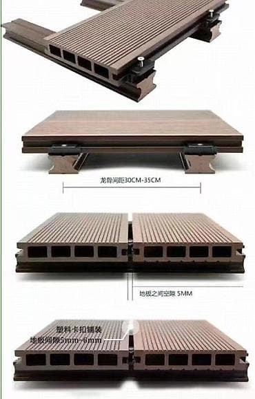 doşeme: Fix Home — kompozit lövhələrin (WPC) döşənməsi ✔ Teraslar ✔ Hovuz — 4