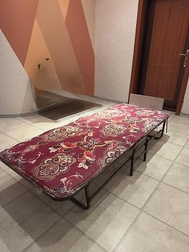 Metall karkaslı qatlanan çarpayı - Rahat daşınma və saxlama üçün — 3