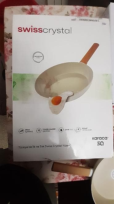 doner eti: Tava, rəng - Ağ, Antipriqar, 32 sm, Karaca, Türkiyə — 1