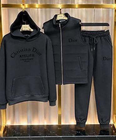 idman geyimleri: Christian Dior brendin qalın içi mexli sport dəsti satılır.Təzədir heç — 1