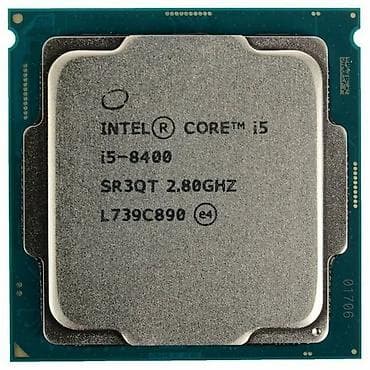 Prosessorlar: Prosessor Intel Core i5 8400, 3-4 GHz, 6 nüvə, İşlənmiş — 3