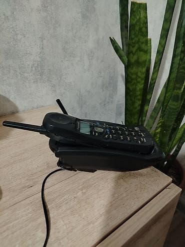 ТВ и видео: Стационарный телефон Panasonic, Беспроводной, Б/у, Самовывоз — 3