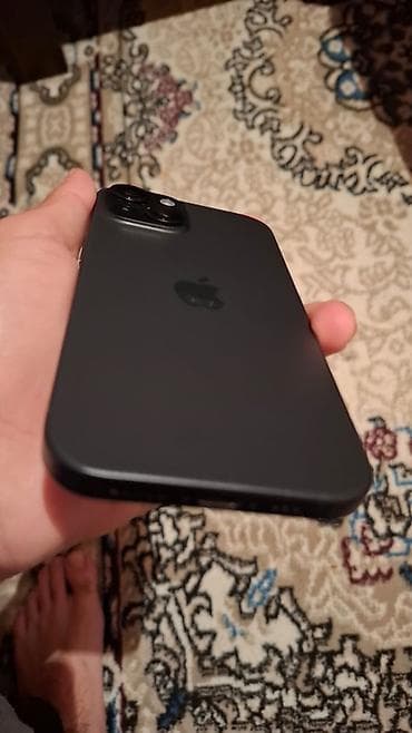 IPhone 15, 128 GB, Qara, Barmaq izi