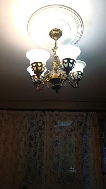 lan: Çılçıraq, 5 lampa, Metal — 2