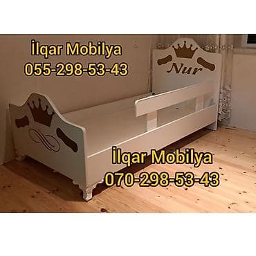 Детская мебель: Для девочки и мальчика, Новый, Кровать, Без подьемного механизма, Без матраса, Без выдвижных ящиков — 6